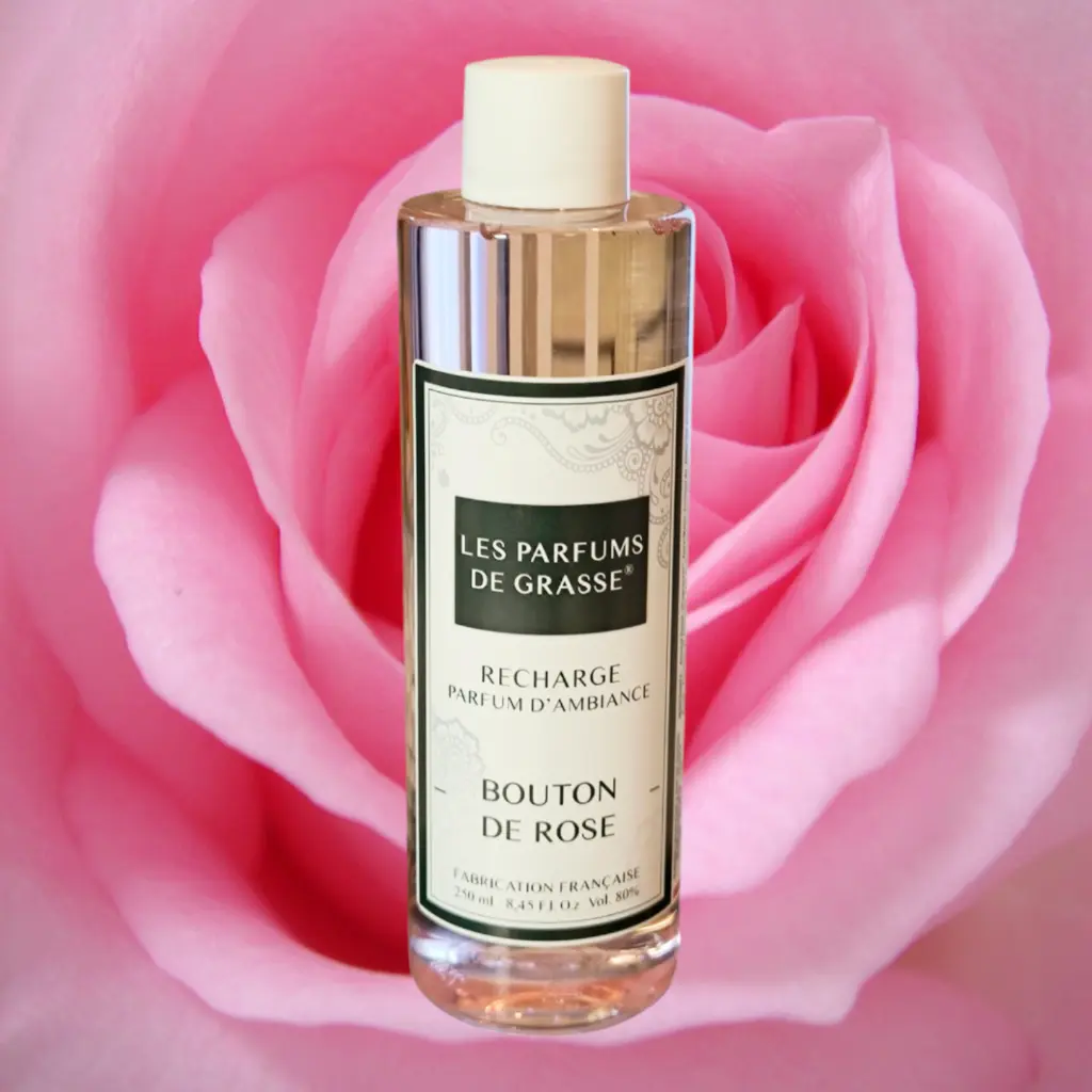 Parfum d'ambiance recharge bouton de rose.webp