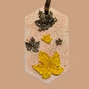 Suspension en platre feuilles mortes.webp