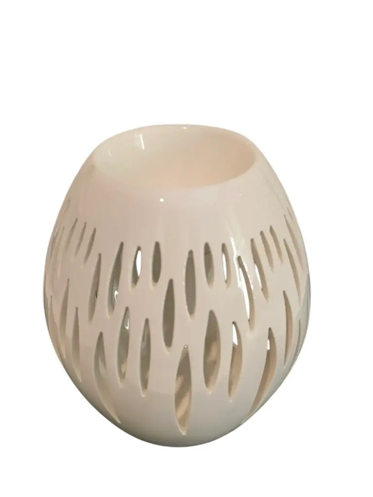 Brûle Parfum cire parfumée "Ovali" (Blanc)