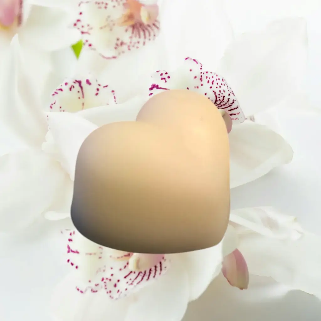 Fondant Orchidée blanche * (petit 6 gr)