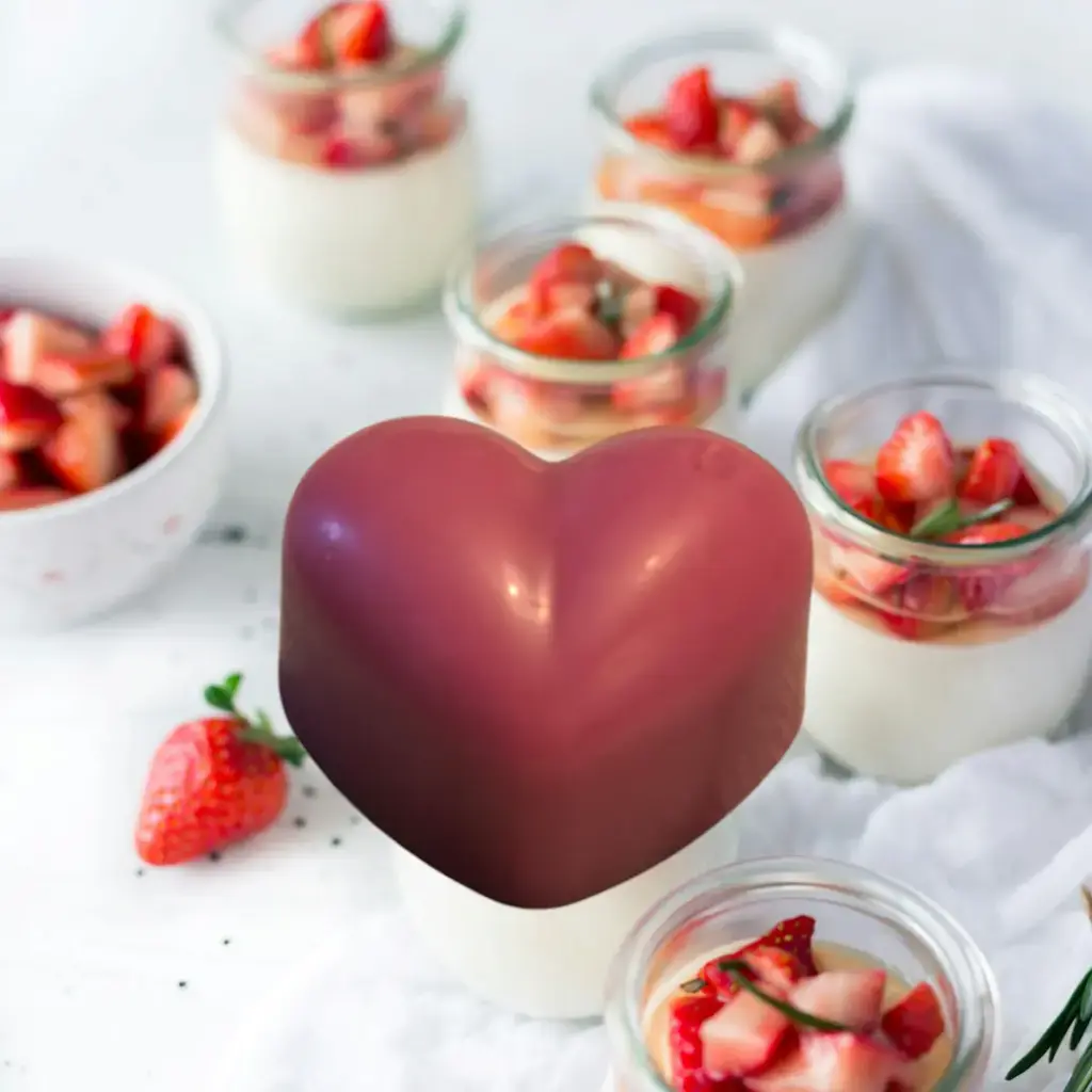 Fondant Fraise des bois (petit 6 gr)